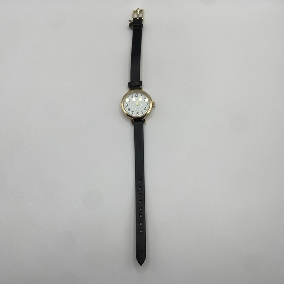 Women's Black Buckle Band Analog Watch 26mm Case Untested‎ - Picture 2 of 6